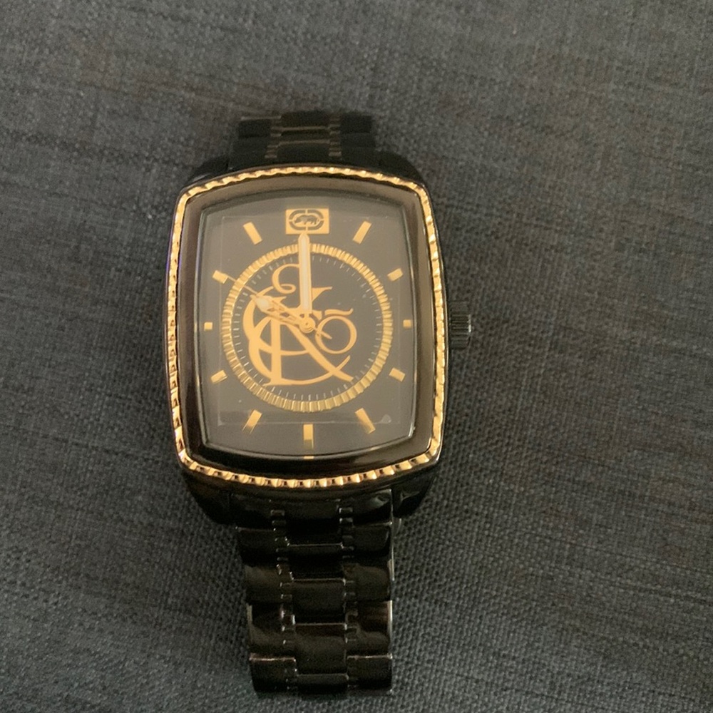 Black and Gold watch